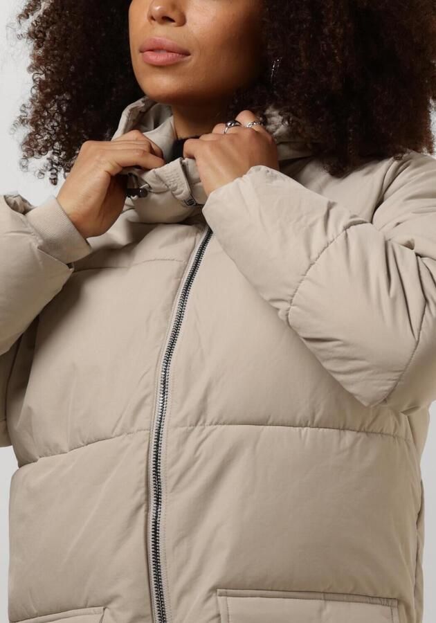 OBJECT Dames Jassen Objzhanna L s Long Jacket Noos Beige - Foto 2