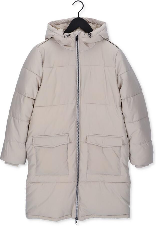 OBJECT Dames Jassen Objzhanna L s Long Jacket Noos Beige - Foto 3