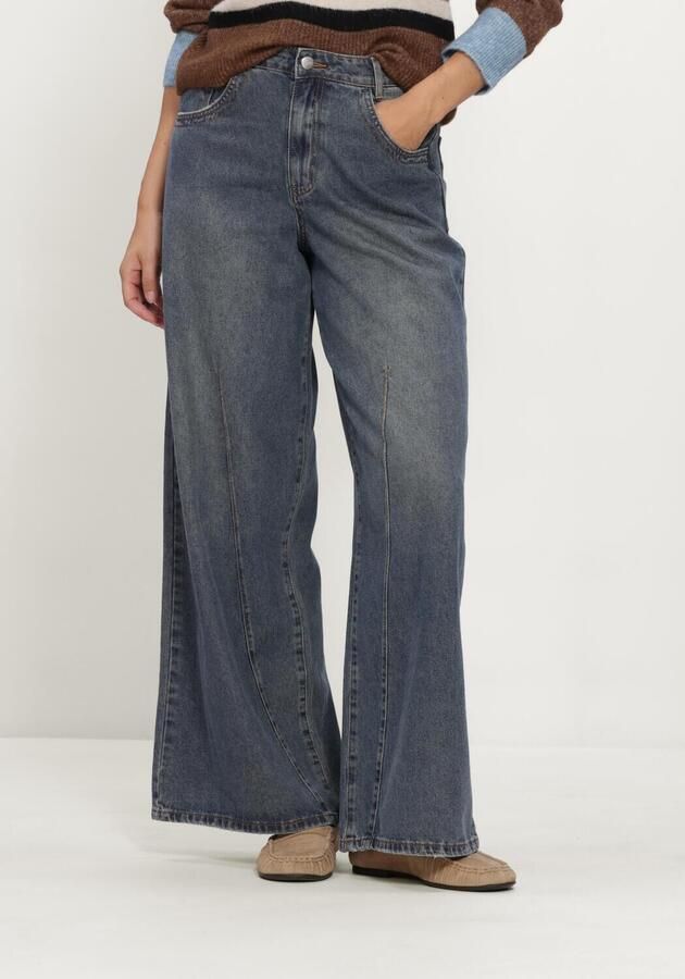OBJECT Objdipsy Mw Lo Long Jeans 146 loose fit jeans middelblauw