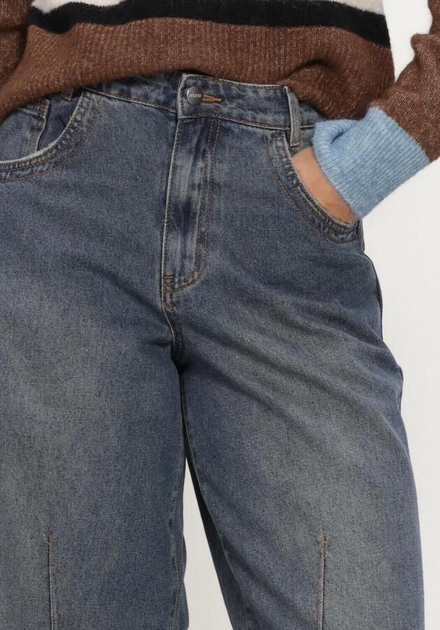 OBJECT Objdipsy Mw Lo Long Jeans 146 loose fit jeans middelblauw - Foto 3