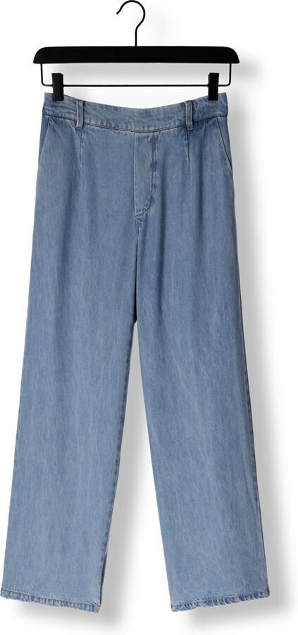 OBJECT Dames Broeken Objframe Lisa Wide Mw Pants Blauw - Foto 3