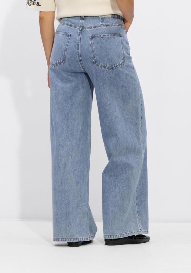 OBJECT Dames Jeans Objluca Tri Mw Wide Loose Jeans Lichtblauw - Foto 2