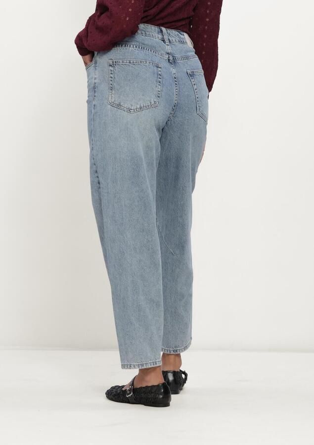 OBJECT Dames Jeans Objmiu Zoe Mw Barrel Ankle Jeans Noos Lichtblauw - Foto 2