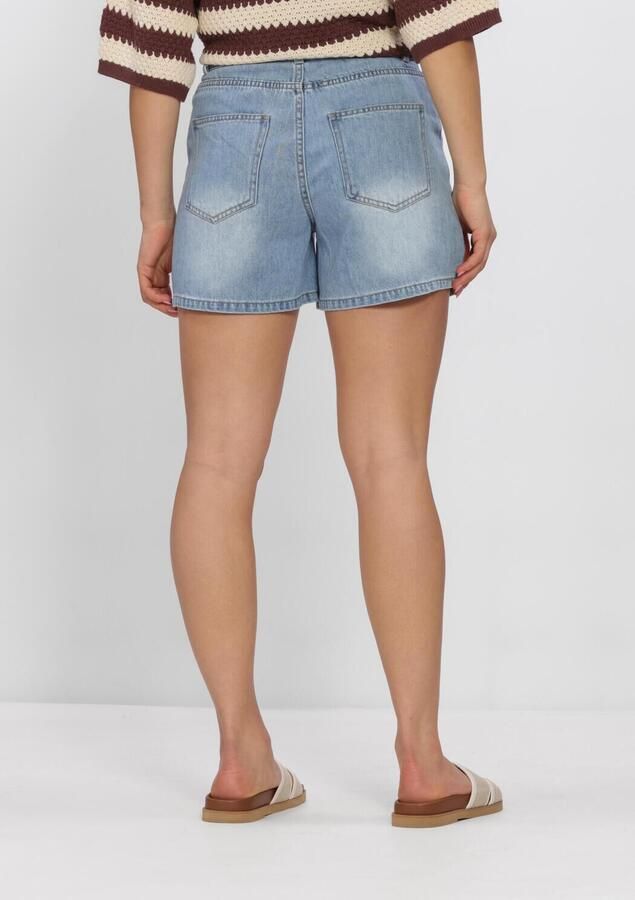 OBJECT Dames Jeans Objrosie Mw Lo Denim Short Lichtblauw - Foto 3
