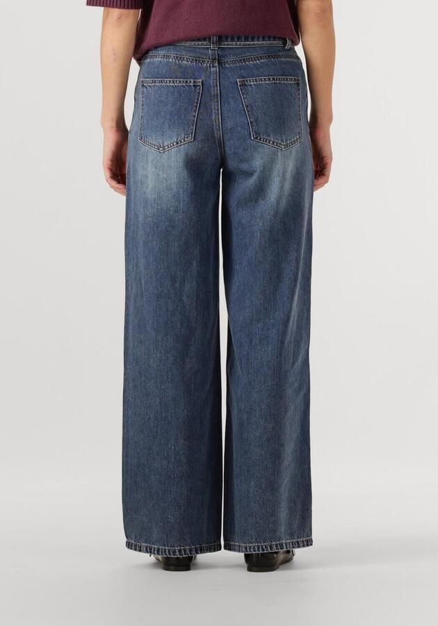 OBJECT Dames Jeans Objrosie Mw Wide Jeans Blauw
