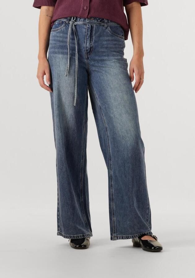 OBJECT Dames Jeans Objrosie Mw Wide Jeans Blauw - Foto 4