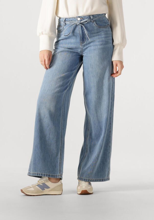 OBJECT Dames Jeans Objrosie Mw Wide Jeans Lichtblauw