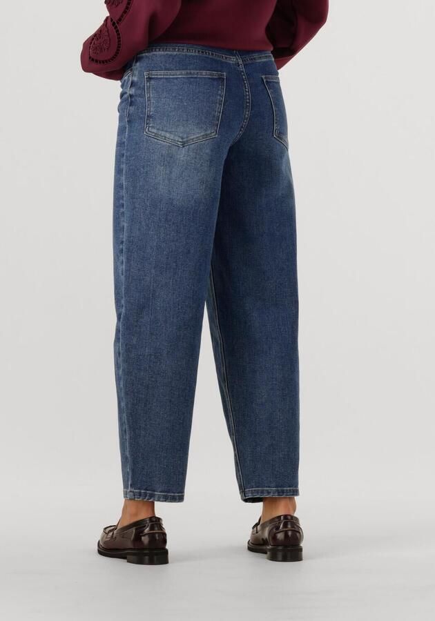 OBJECT Dames Jeans Objsava Mw Barrel Ankel Jeans Blauw