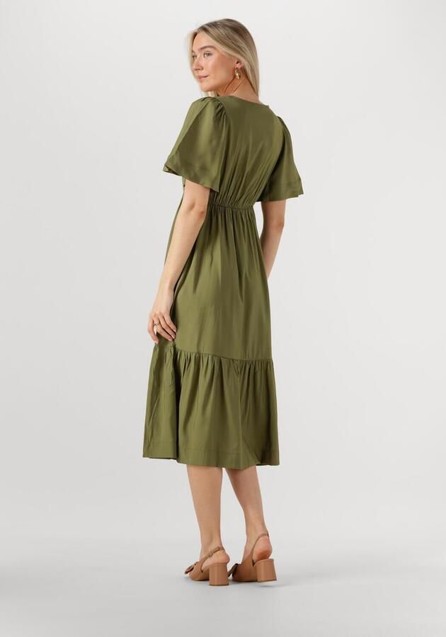 OBJECT Dames Jurken Objceline 2 4 Lo Dress 138 Groen - Foto 2