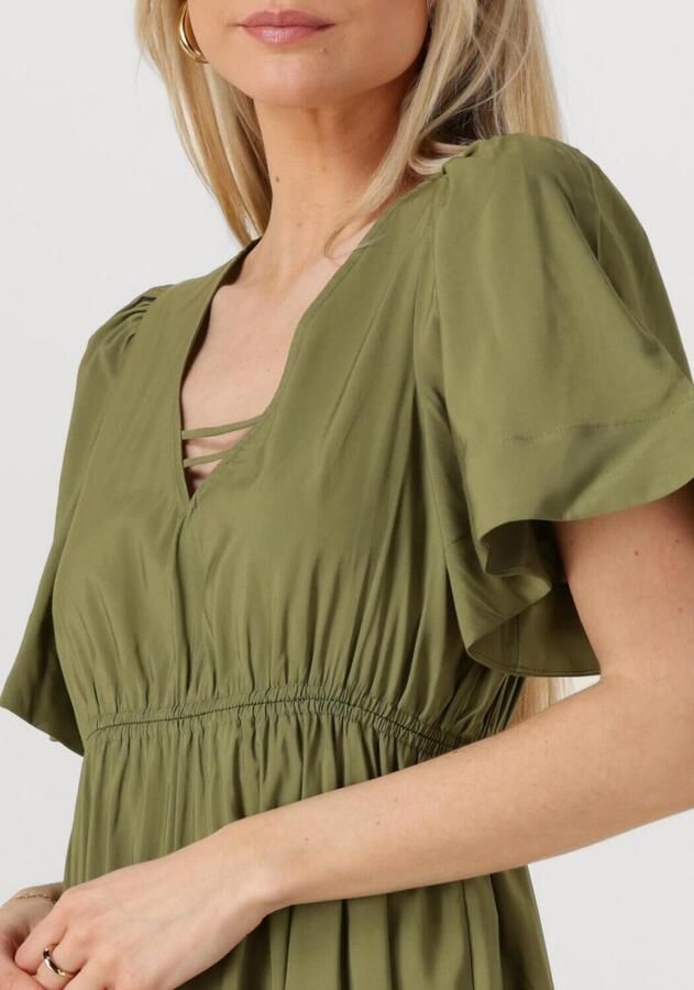 OBJECT Dames Jurken Objceline 2 4 Lo Dress 138 Groen