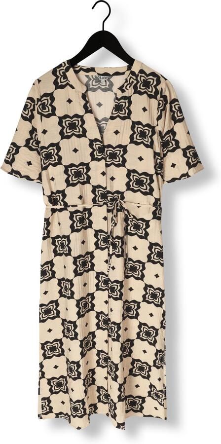 OBJECT Dames Jurken Objella Re 2 4 Midi Dress 138 Beige - Foto 3