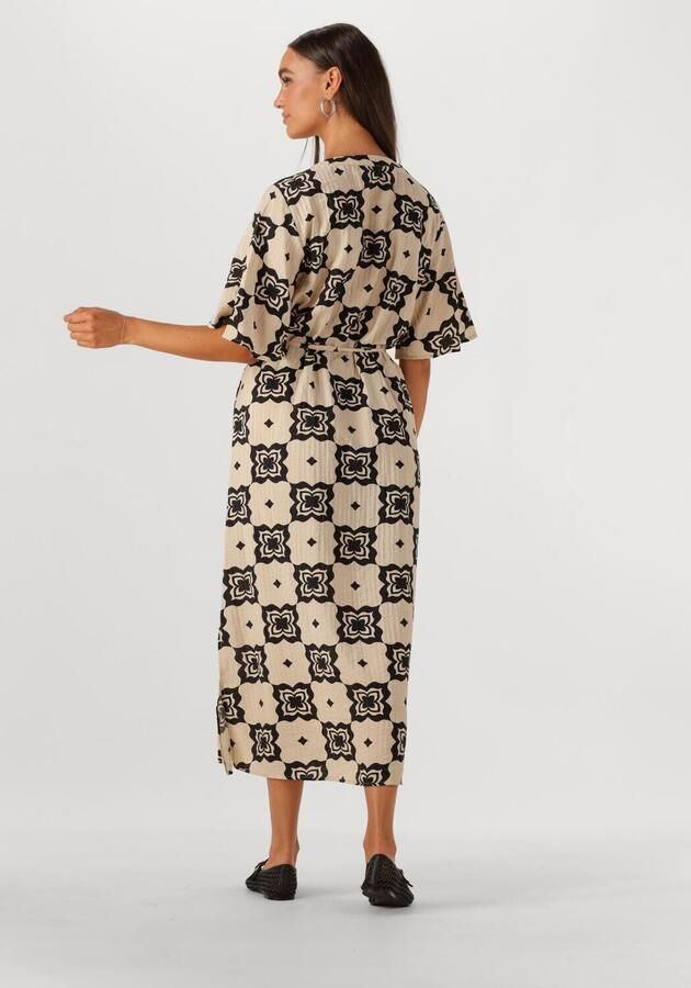 OBJECT Dames Jurken Objella Re 2 4 Midi Dress 138 Beige