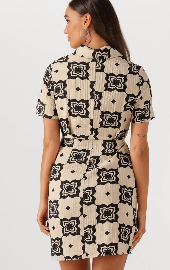 OBJECT Dames Jurken Objella Re S s Short Dress 138 Beige - Foto 2