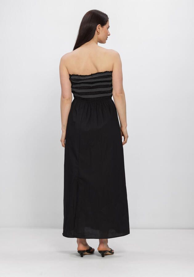 OBJECT Dames Jurken Objelly Hope S l Re Smock Midi Dress Zwart - Foto 3