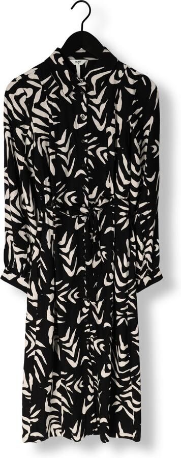 OBJECT Dames Jurken Objemira Tilda L s Dress Zwart - Foto 3