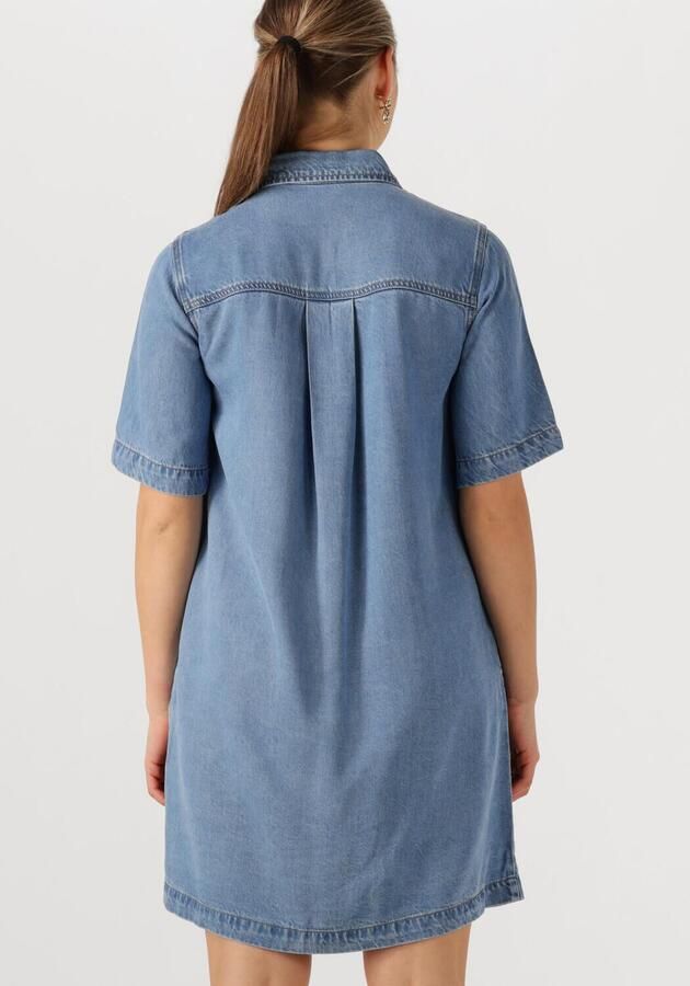 OBJECT Dames Jurken Objframe 2 4 Re Denim Dress Blauw - Foto 2
