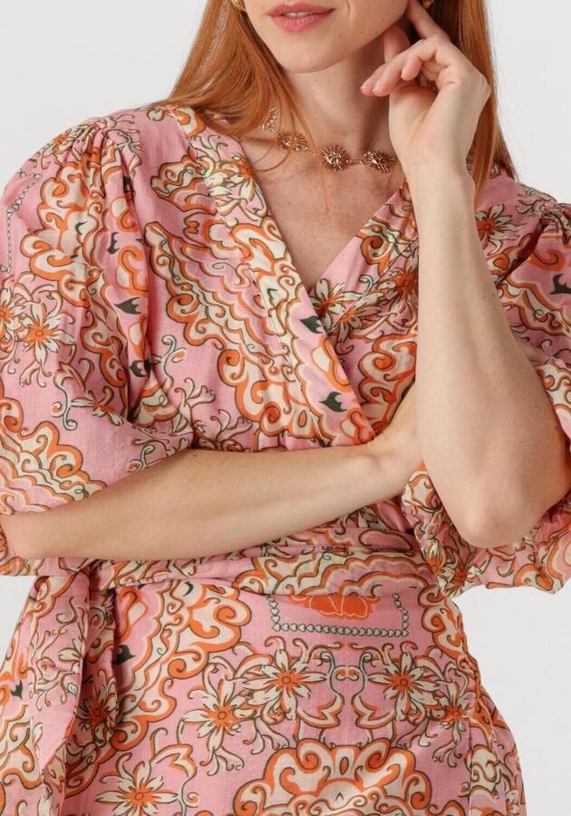 OBJECT Dames Jurken Objholly 2 4 Re Short Wrap Dress 138 Multi - Foto 2