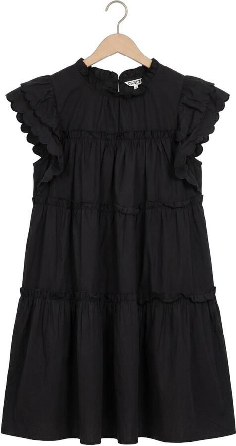OBJECT Dames Jurken Objhope S l Dress Zwart - Foto 4