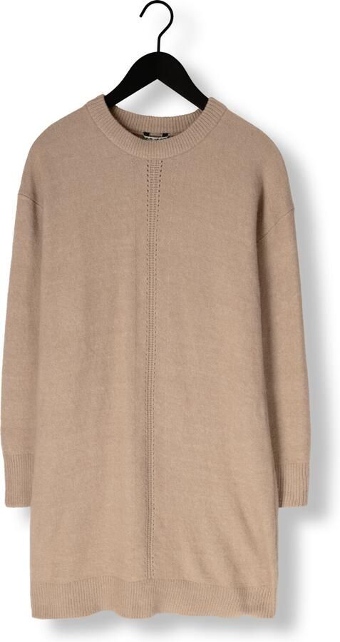 OBJECT Dames Jurken Objjuno L s Re O-neck Knit Dress Beige - Foto 4