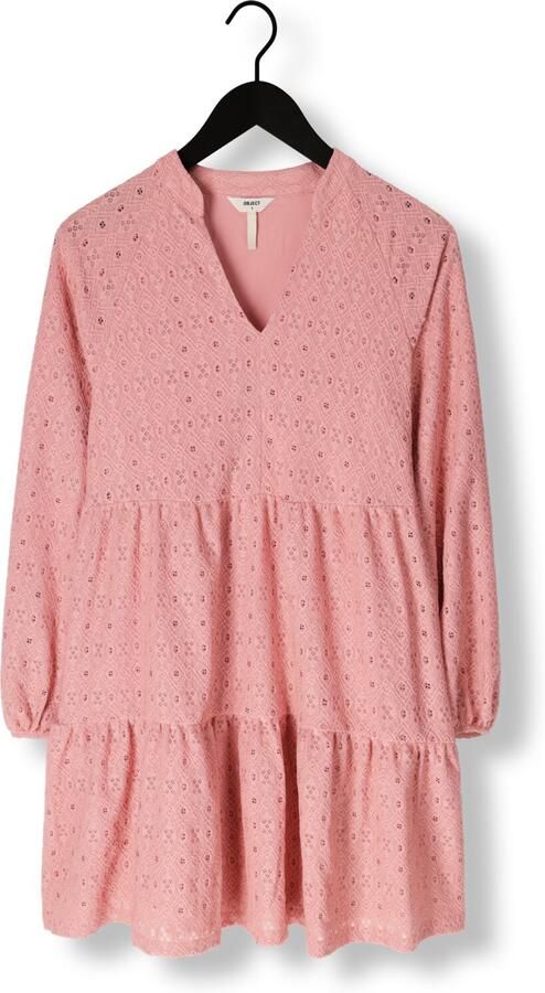 OBJECT Dames Jurken Objlaila Gia L s Re Short Dress Lichtroze - Foto 3