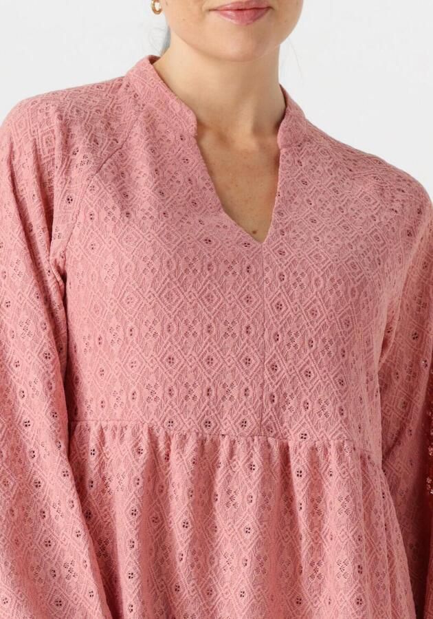 OBJECT Dames Jurken Objlaila Gia L s Re Short Dress Lichtroze