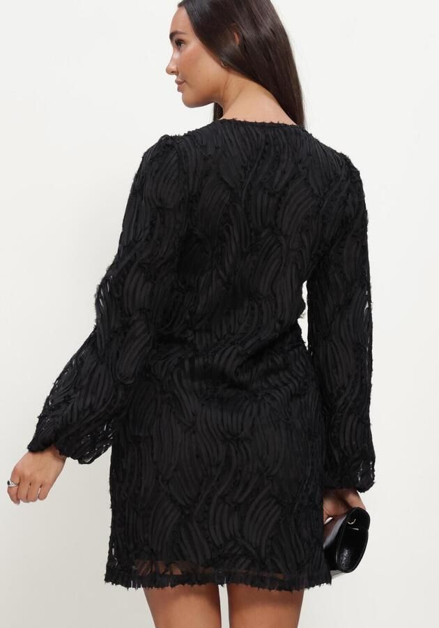 OBJECT Dames Jurken Objlucie Luka L s Re Dress 147 Div Zwart - Foto 2