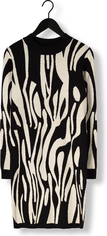 OBJECT Dames Jurken Objray L s Knit Dress Aop Multi - Foto 3