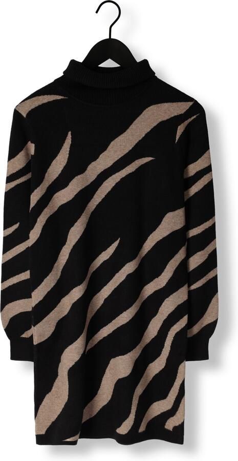 Object Zwarte Gebreide Coljurk Stijlvol Comfort Black Dames - Foto 3