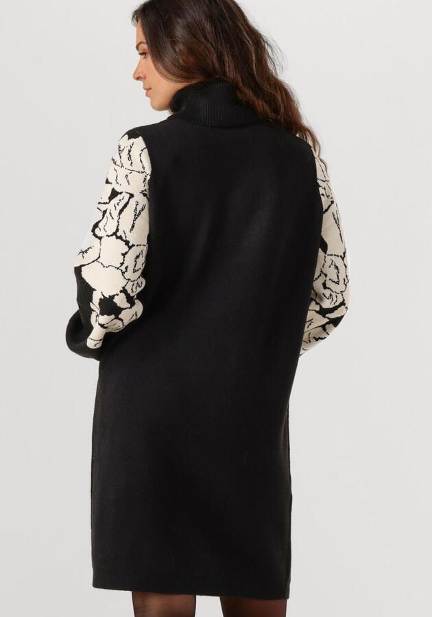 OBJECT Dames Jurken Objray L s Knit Rollneck Dress Zwart - Foto 2