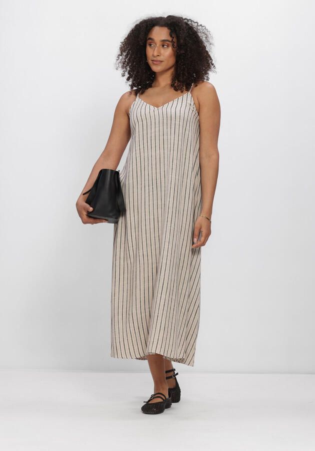 OBJECT Dames Jurken Objsanne Lo Strap Dress Ecru
