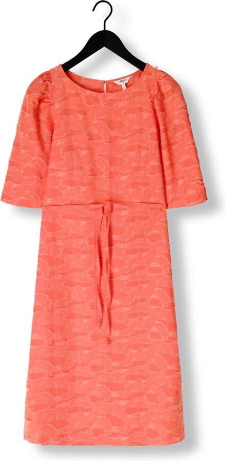 Object Oranje Midi Jurk met 3 4 Mouwen Orange Dames - Foto 3