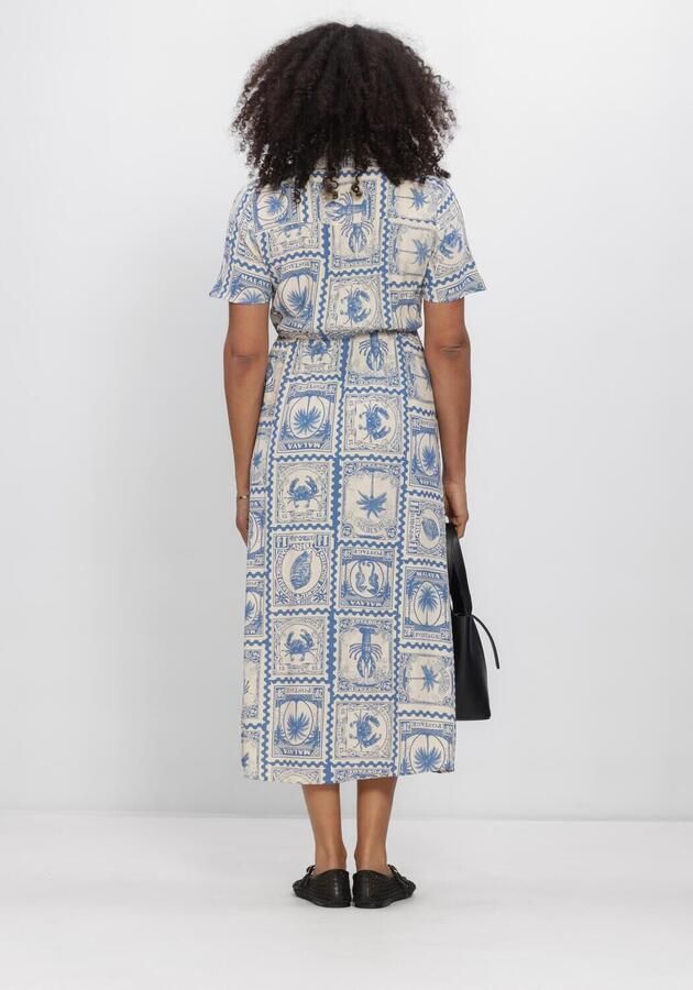 OBJECT Dames Jurken Objvima S s Midi Dress Ecru - Foto 3