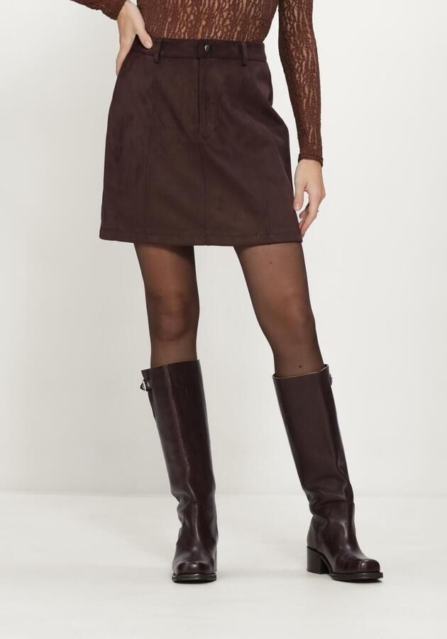 OBJECT Dames Rokken Objallie Hw Short Skirt R Bruin