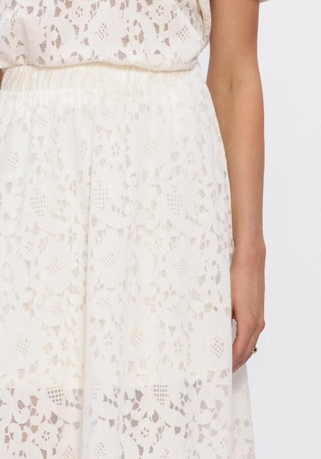 OBJECT Dames Rokken Objbianca Mw Lo Long Skirt Ecru - Foto 3
