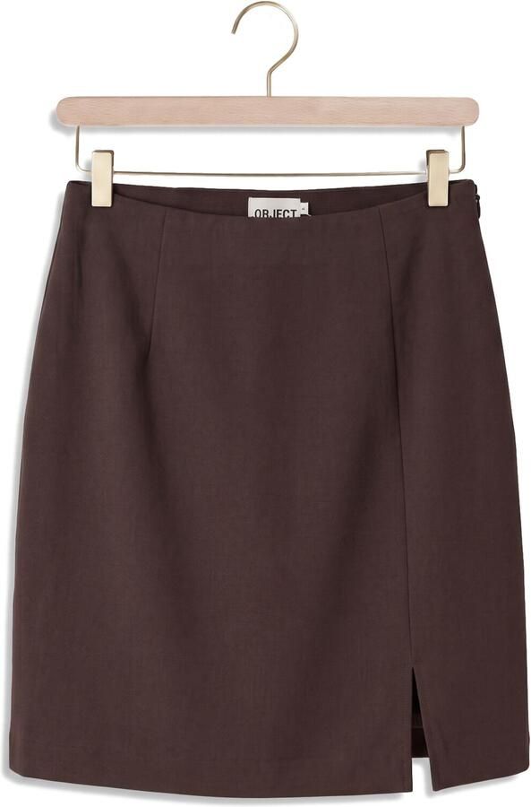 OBJECT Dames Rokken Objlisa Mw Mini Skirt Noos Bruin - Foto 4