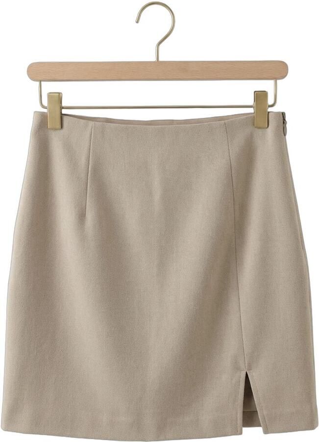 OBJECT Dames Rokken Objlisa Mw Mini Skirt Zand - Foto 2