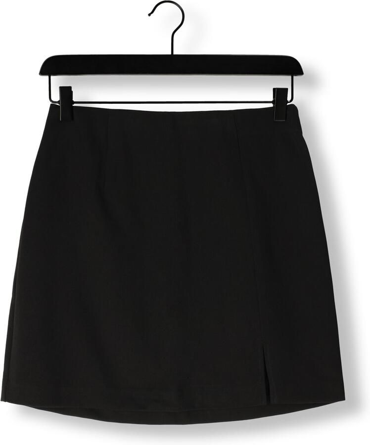 OBJECT mini rok OBJLISA van gerecycled polyester zwart