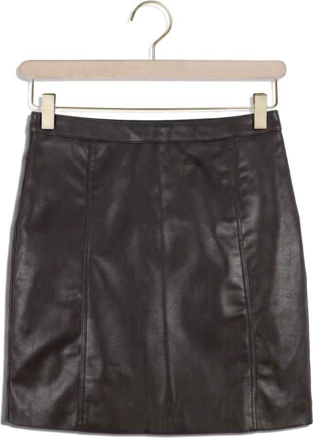 OBJECT Dames Rokken Objliva Hw Short Skirt 147 Nd Bruin - Foto 2