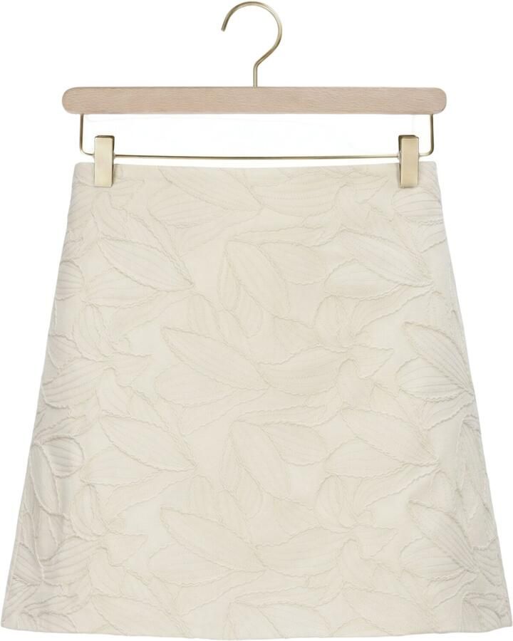 OBJECT Dames Rokken Objmathilda Lisa Hw Short Skirt Ecru - Foto 2