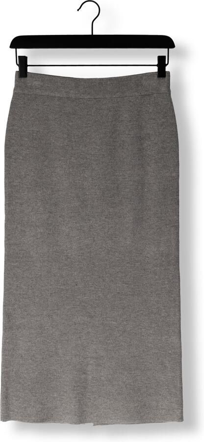 OBJECT Dames Rokken Objreynard Hw Knit Skirt Grijs - Foto 3