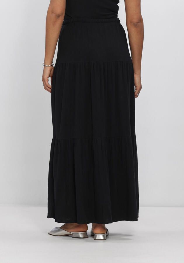 OBJECT Dames Rokken Objsanne Mw Long Layer Skirt Zwart - Foto 2