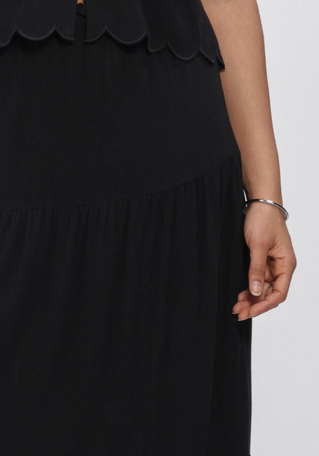 OBJECT Dames Rokken Objsanne Mw Long Layer Skirt Zwart - Foto 3