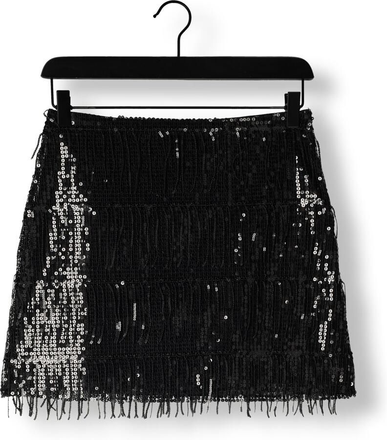 Object Paillet Mini Rok voor Feesten Black Dames