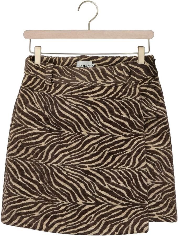 OBJECT Dames Rokken Objthea Hw Short Skirt Bruin - Foto 2