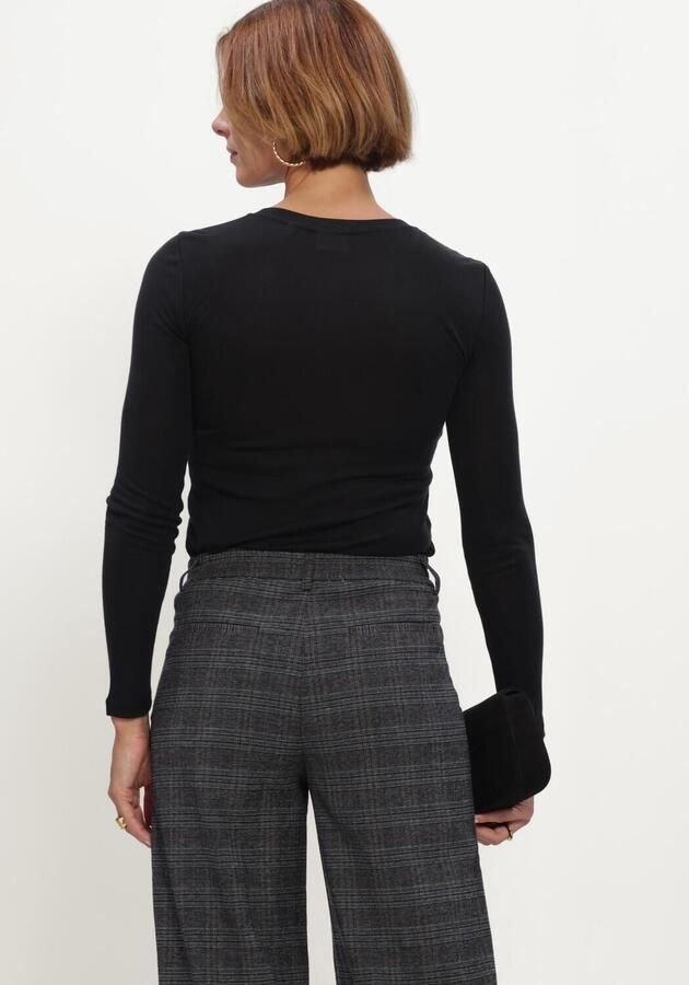 OBJECT Dames Tops & T-shirts Objalma Ls Re Top Noos Zwart - Foto 2