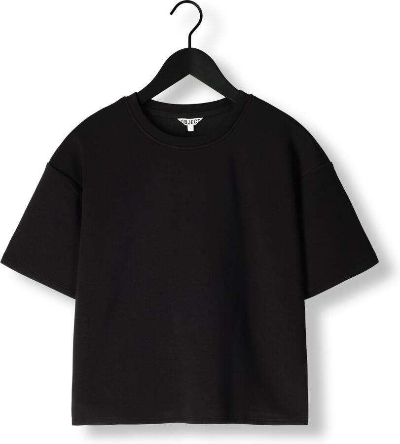 OBJECT Dames Tops & T-shirts Objandrea Re 2 4 T-shirt Zwart