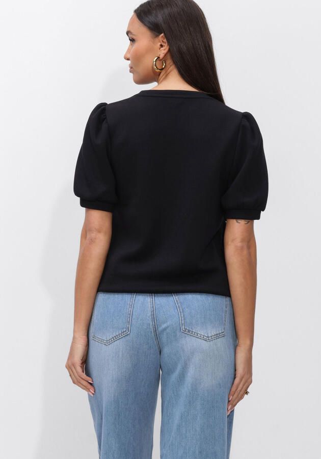 OBJECT Dames Tops & T-shirts Objandrea S s Re V-neck Top Zwart - Foto 3