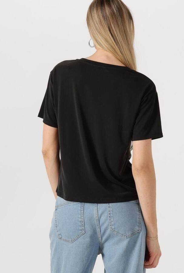 OBJECT Dames Tops & T-shirts Objannie Re S s V-neck Top Zwart - Foto 3