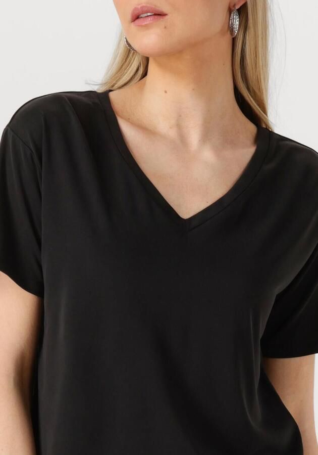 OBJECT Dames Tops & T-shirts Objannie Re S s V-neck Top Zwart - Foto 2