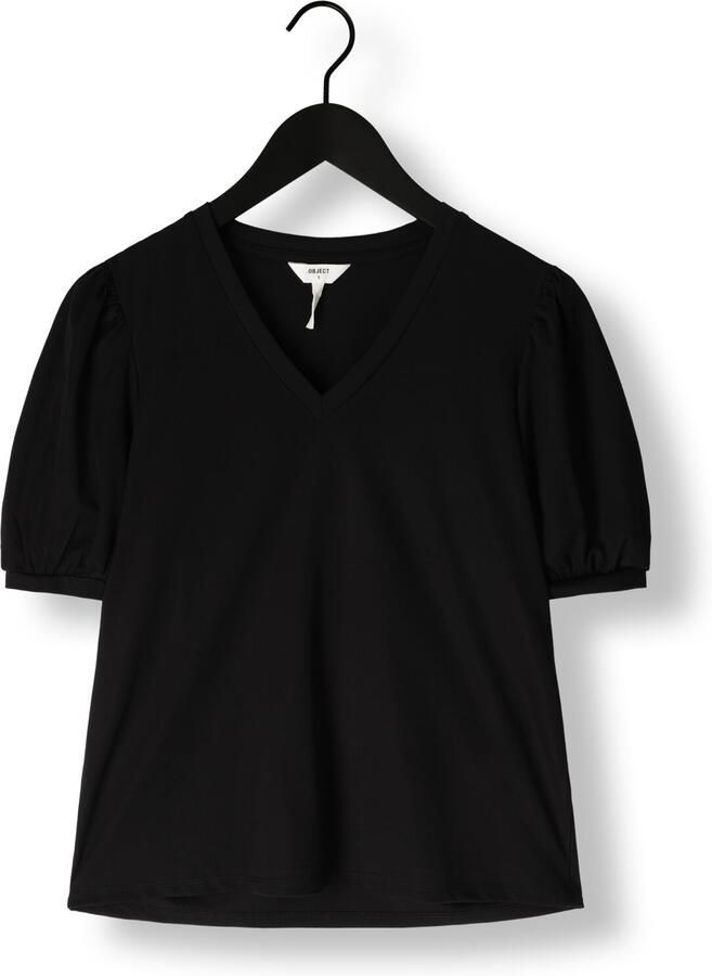 OBJECT Dames Tops & T-shirts Objcaroline S s Top Zwart